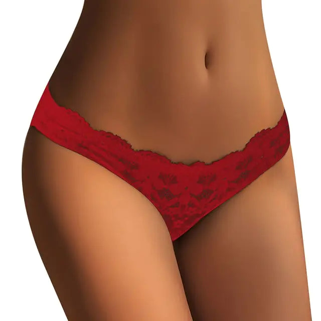 Exotic Lace Open Croch Panties